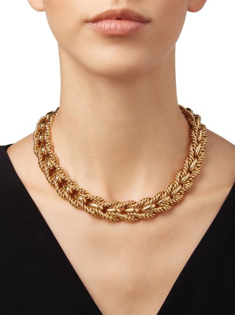 gold necklace tiffany|tiffany gold necklace sale.